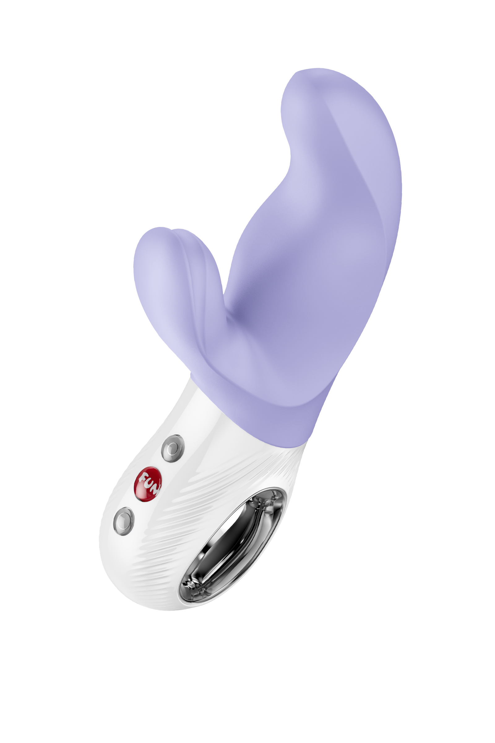 Вибратор с клиторальным стимулятором Fun Factory MiSS BI, силикон, сиреневый, 17 см