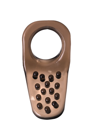 Кольцо TOYFA XLover, черное, 4 см