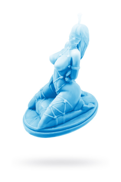 Свеча интерьерная Штучки-Дрючки ""Шибари"", изумрудный, 95г