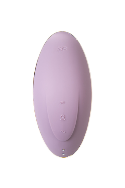 Вакуум-волновой бесконтактный стимулятор клитора Satisfyer Vulva Lover 1, силикон, фиолетовый