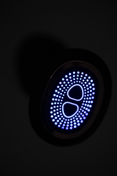 Анальная вибровтулка с ротацией POPO Pleasure Tucana, с управлением от приложения и пульта, силикон