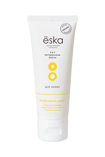 Лубрикант ESKA 2 в 1 на масляной основе, 75 мл