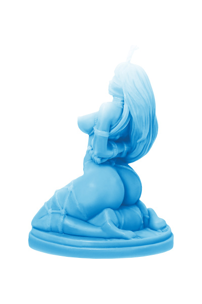 Свеча интерьерная Штучки-Дрючки ""Шибари"", изумрудный, 95г